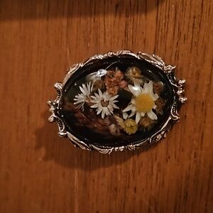 Dried Flower Brooch